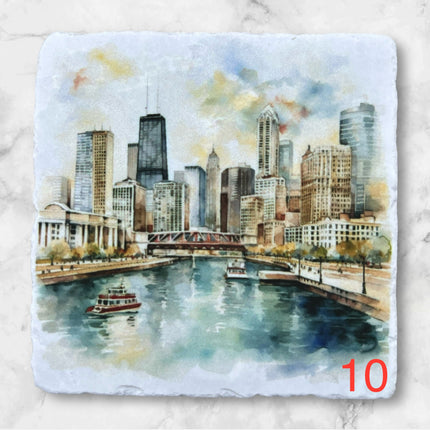 Marble Coasters