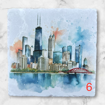 Marble Coasters