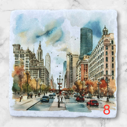 Marble Coasters