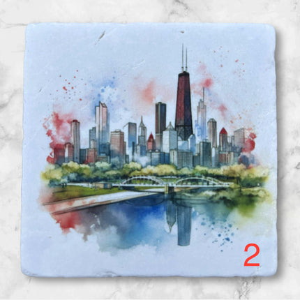 Marble Coasters