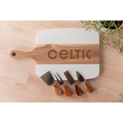Marble Serving Board Set